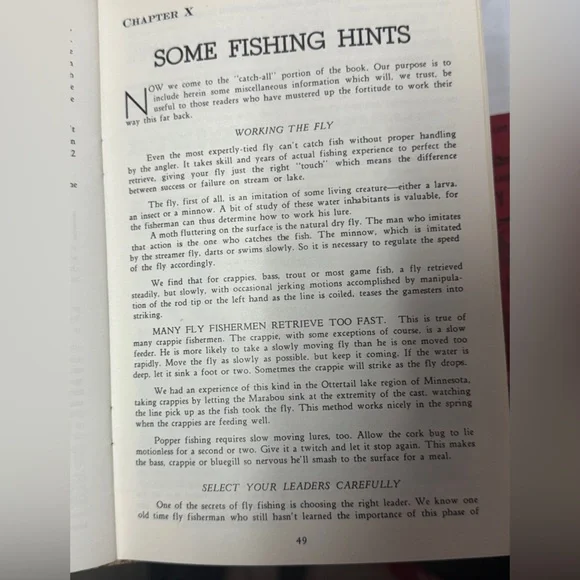 Vintage Fly Fishing Handbook: Practical Flies And Their Construction 1966 - Picture 5 of 8
